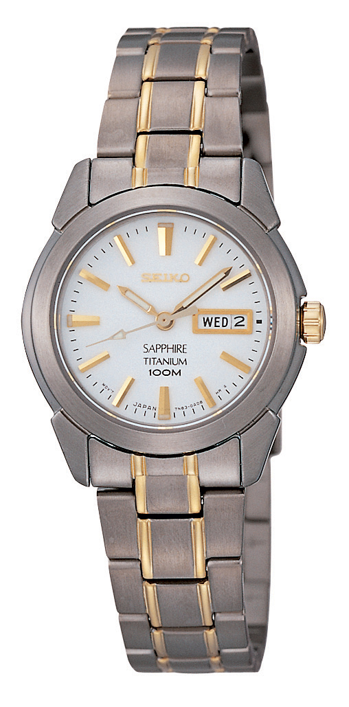 Seiko SGG599P Heren Horloge Titanium.