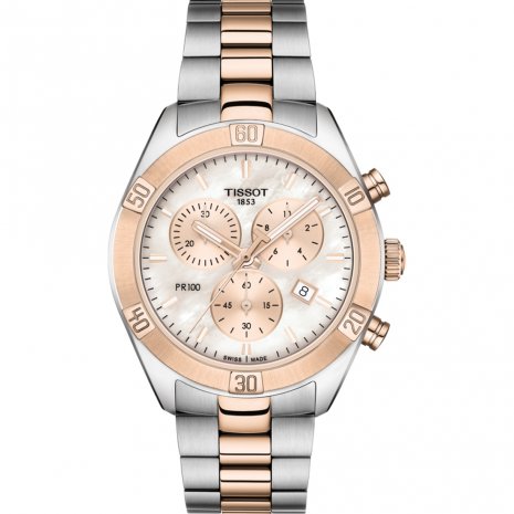 Tissot PR 100 Sport Chic Chrono T1019172215100 - Juwelier van Hooff