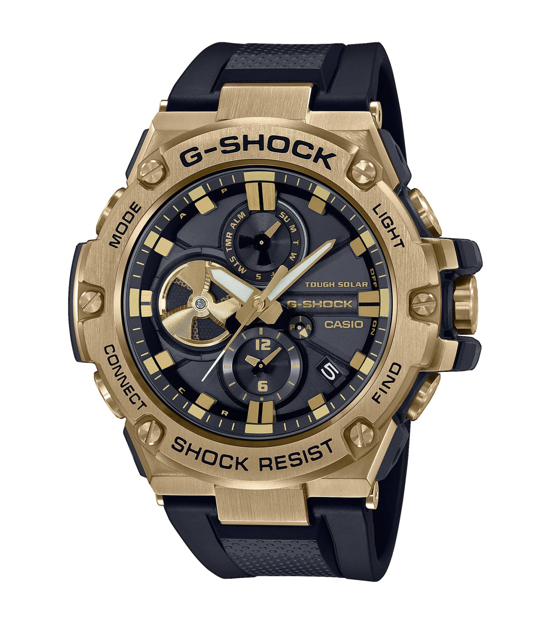 Casio G-Shock G-Steel Nero GST-B500BD-1A9ER – Orologio Uomo Digitale Con Carica Solare E Acciaio