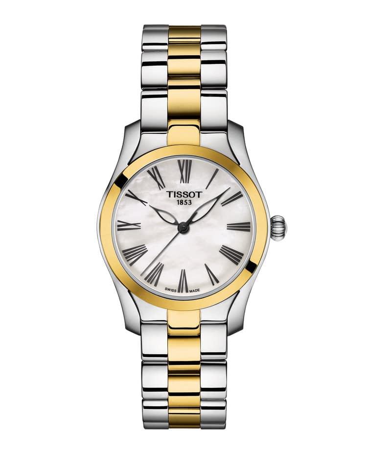 Tissot horloge on sale dames goud