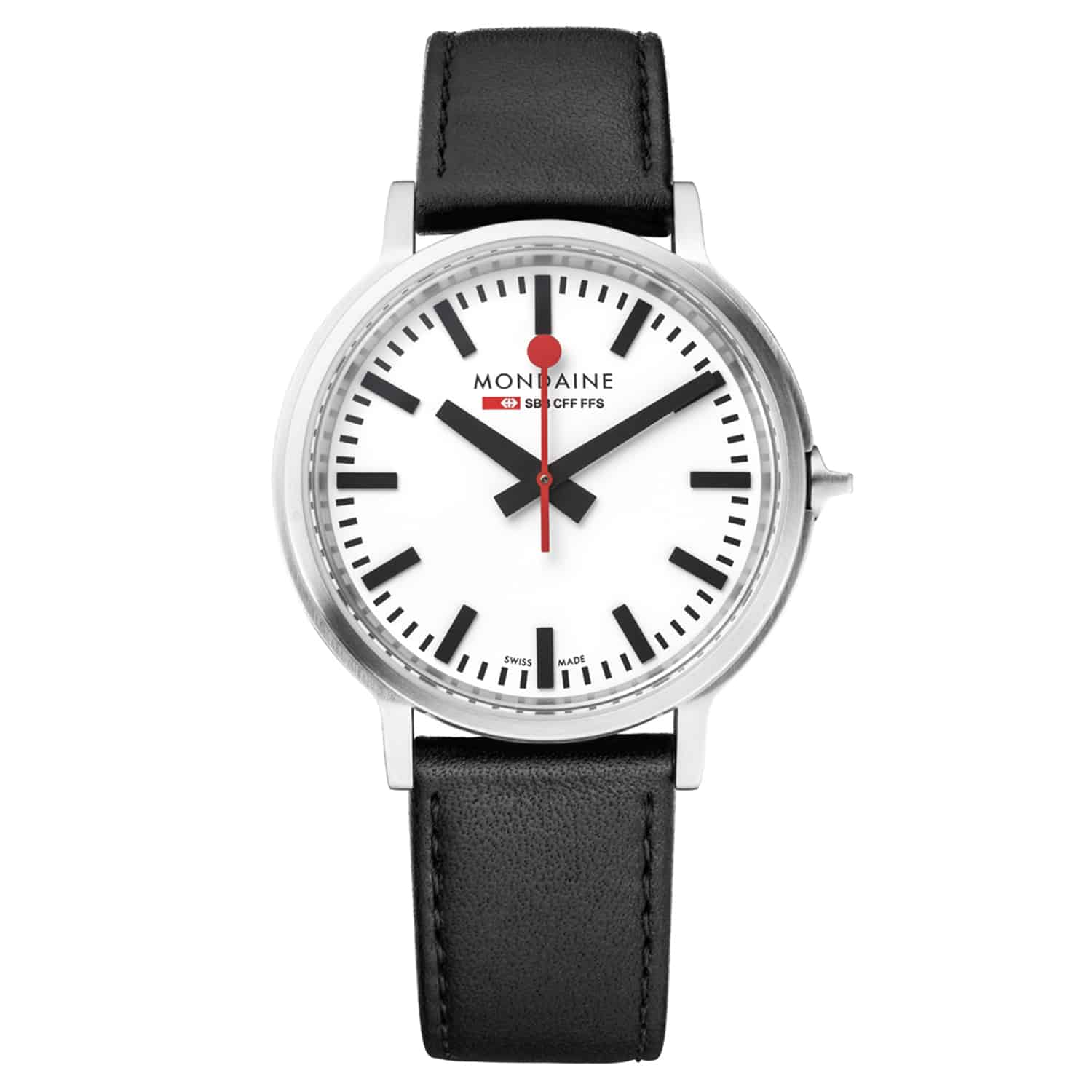 Mondaine Stop2Go 41mm MST.4101B.LBV Juwelier van Hooff
