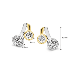 Excellent oorstekers bi-color - OV426541