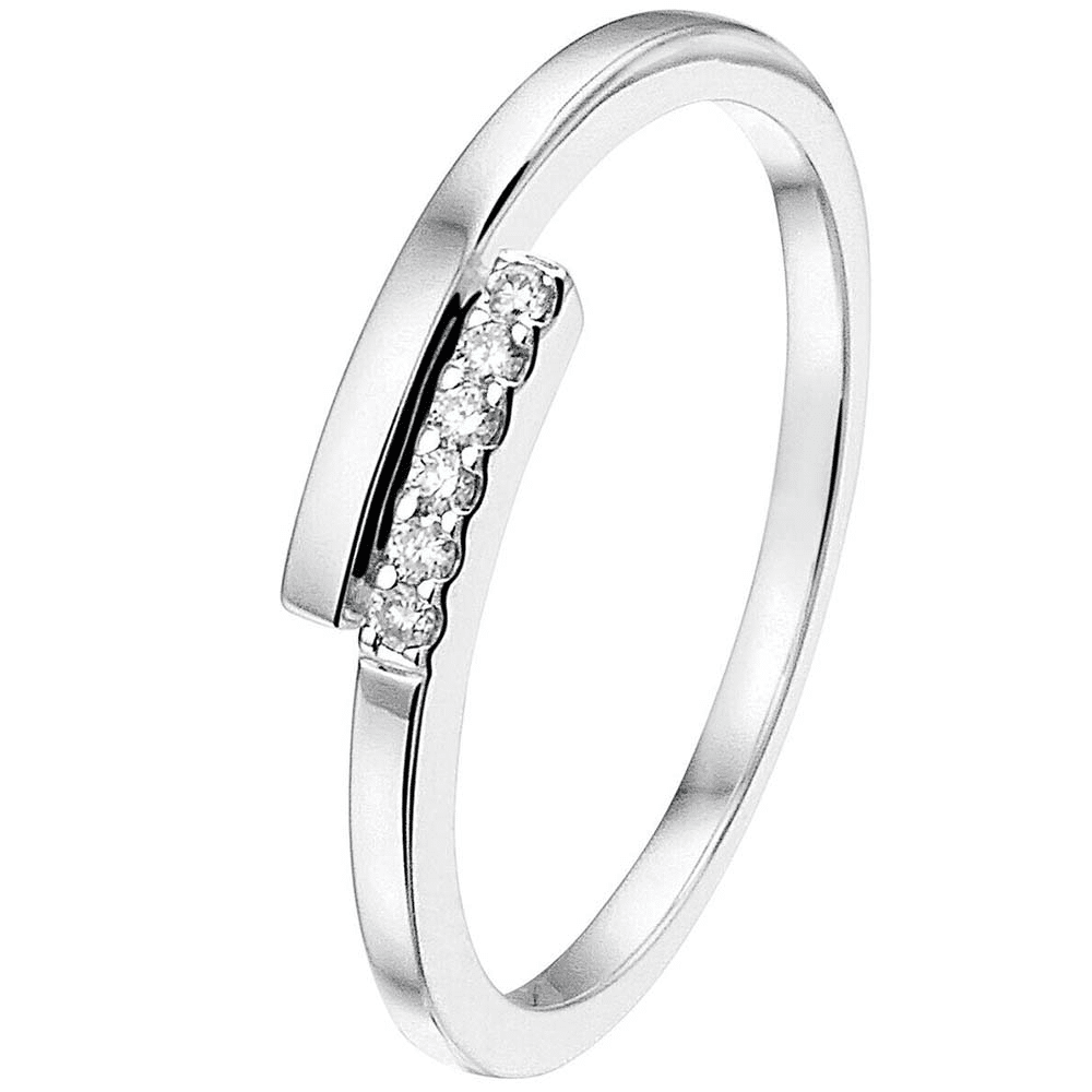 ring fantasie met diamant
