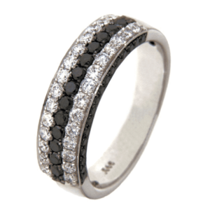 ring fantasie met diamant