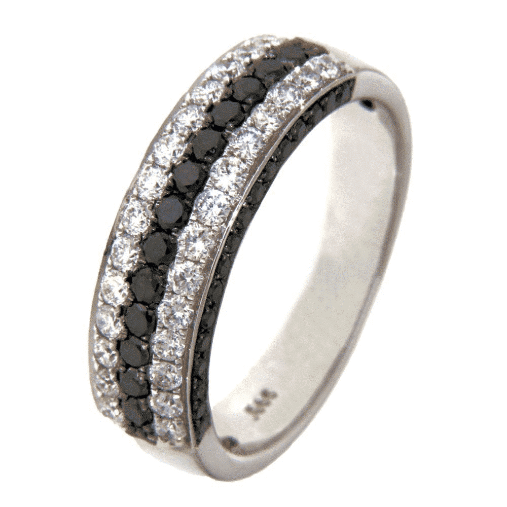 ring fantasie met diamant