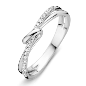 ring fantasie met diamant
