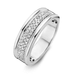 ring fantasie met diamant
