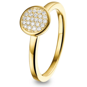 ring fantasie met diamant