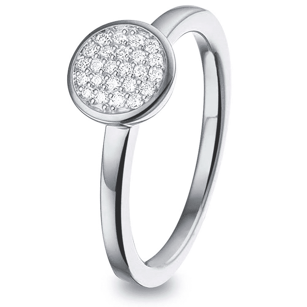 ring fantasie met diamant