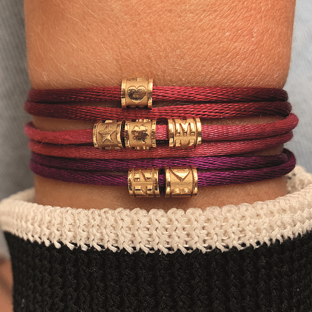 armband Benji block vingerafdruk love
