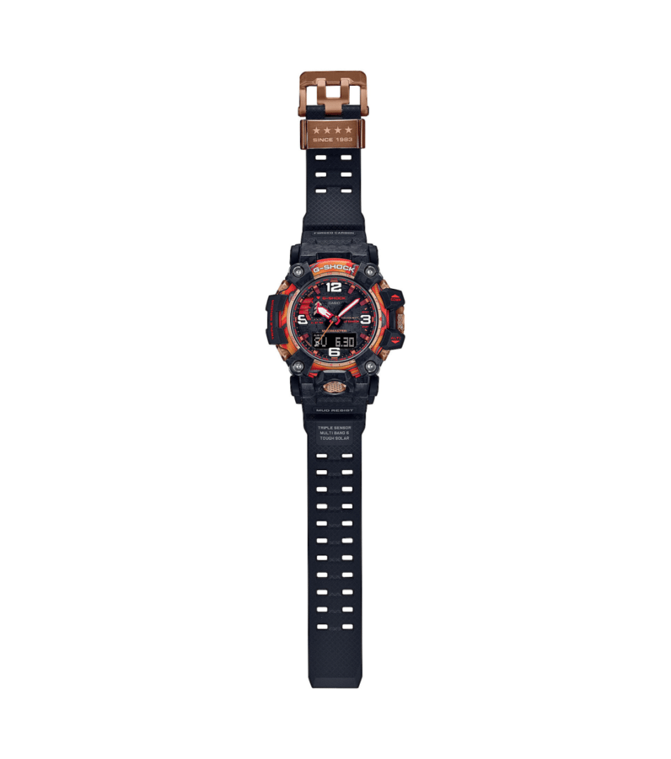 Casio G-Shock Mudmaster Flare Red 40th Anniversary Edition horloge – GWG-2040FR-1AER