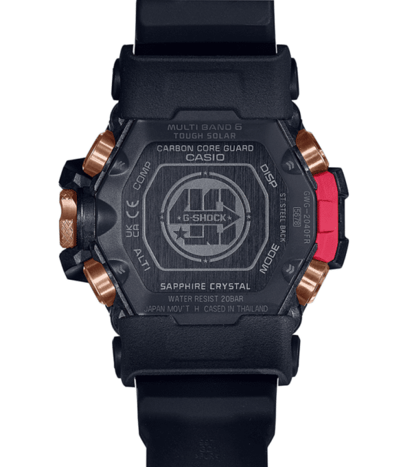 Casio G-Shock Mudmaster Flare Red 40th Anniversary Edition horloge - GWG-2040FR-1AER