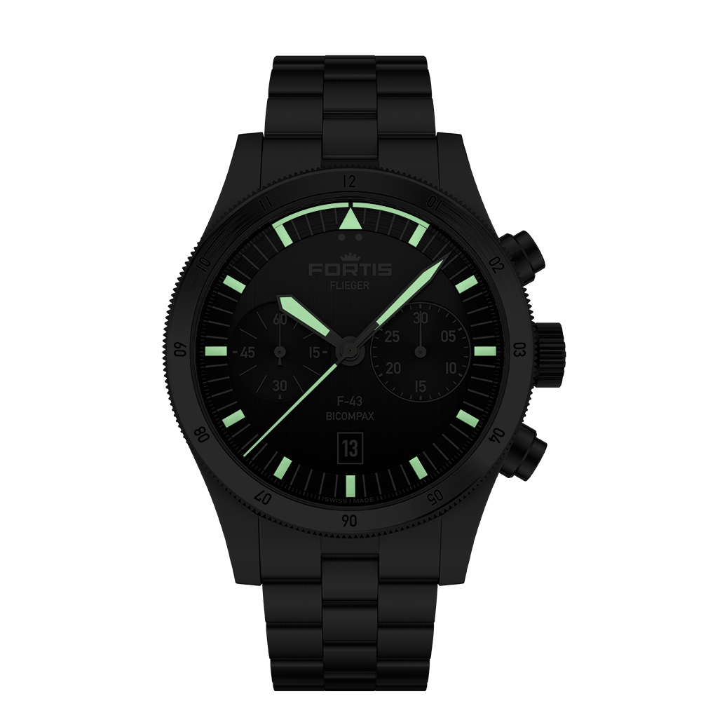 Fortis Flieger bicompax – F4240006