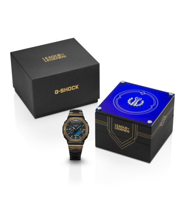 G-Shock G-Metal GM-B2100LL-1AER G-Shock X League of Legends - Hextech Horloge