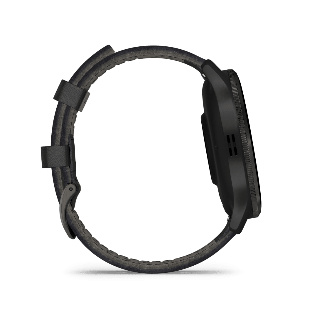Garmin Venu 3 met zwart leder band – 010-02784-52