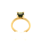 Geelgouden ring met Toermalijn