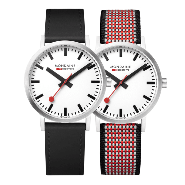 Mondaine horloge staal