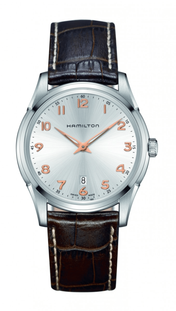 Stalen Hamilton horloge