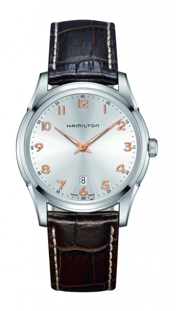 Stalen Hamilton horloge
