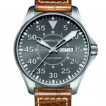 Stalen Hamilton horloge