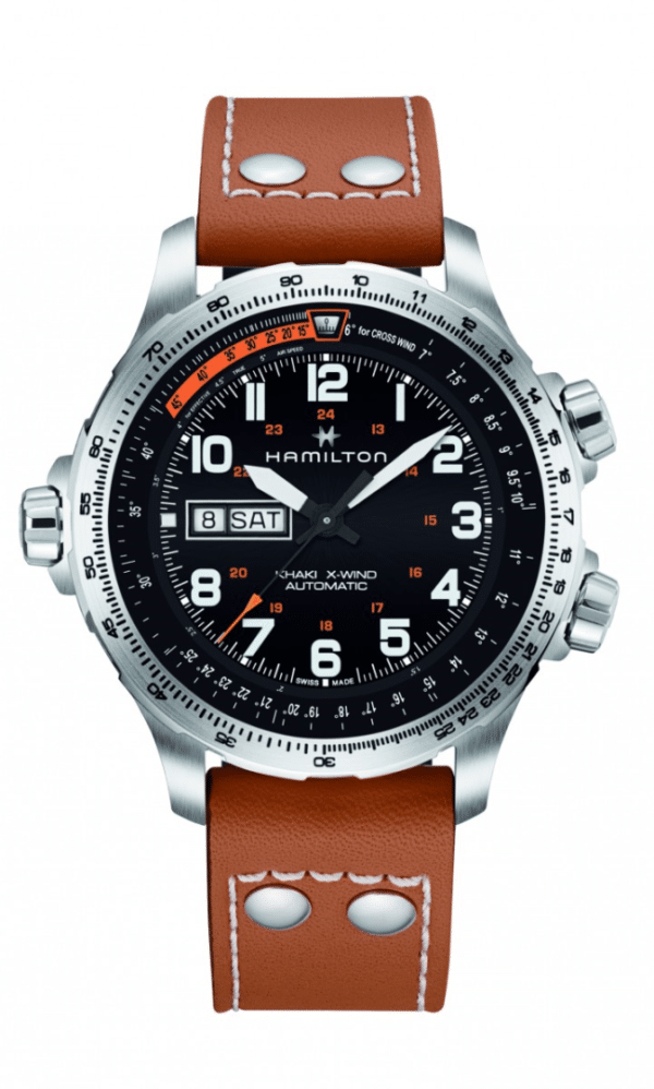 Stalen Hamilton horloge