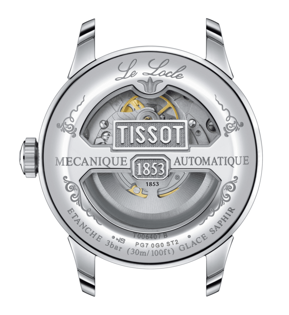 Tissot LeLocle Powermatic 80 Open Heart – T0064071603301