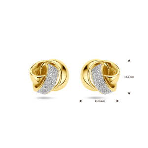oorknoppen knoop diamant - 4030364