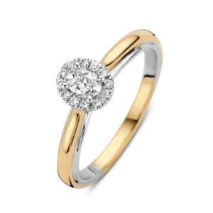 Ring fantasie met diamant - RG417975