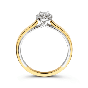 Ring fantasie met diamant - RG417975