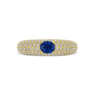 ring saffier en diamant 0.65ct - 4031834