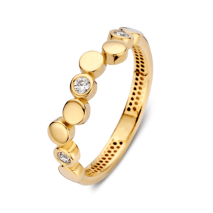 Ring fantasie met zirkonia - RM127988