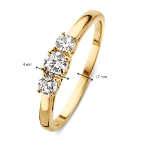 ring fantasie zirkonia - RH127191