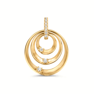 Fantasie hanger met zirkonia - HH128034