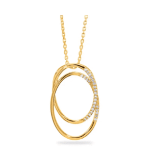 Geelgouden fantasie hanger - GGA4359