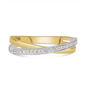 ring fantasie met diamant - GBG0076