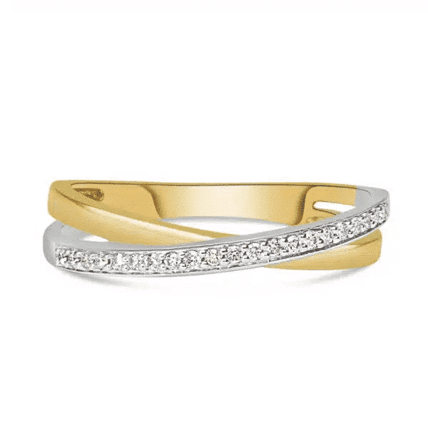 ring fantasie met diamant - GBG0076