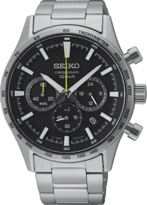 Seiko chronograaf staal - SSB413P1