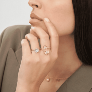 Desert Rose ring met diamant - GAN3296U