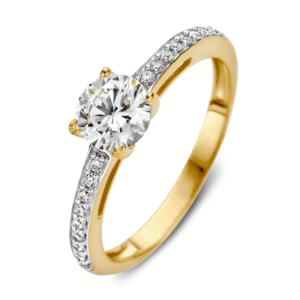 Ring fantasie met zirkonia - RB127562