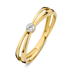 Ring fantasie met zirkonia - RB127865