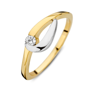 Ring fantasie met zirkonia - RB427855