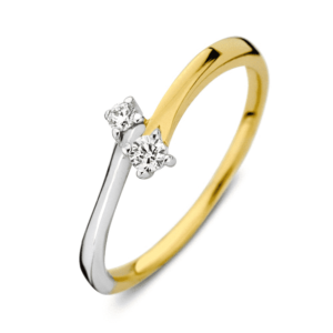Ring fantasie met zirkonia - RB427863