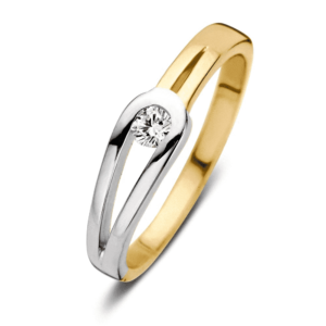 ring fantasie met zirkonia - RE426880