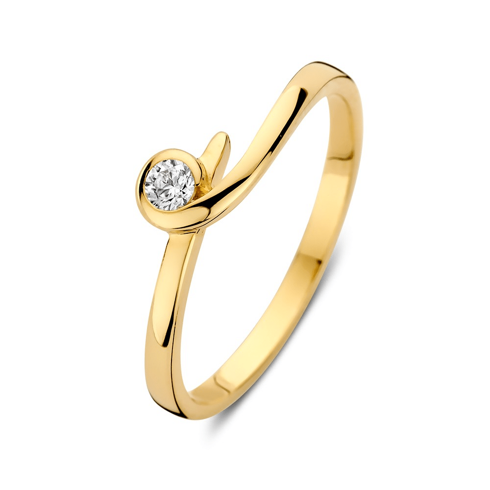 Ring fantasie met zirkonia – RH128026