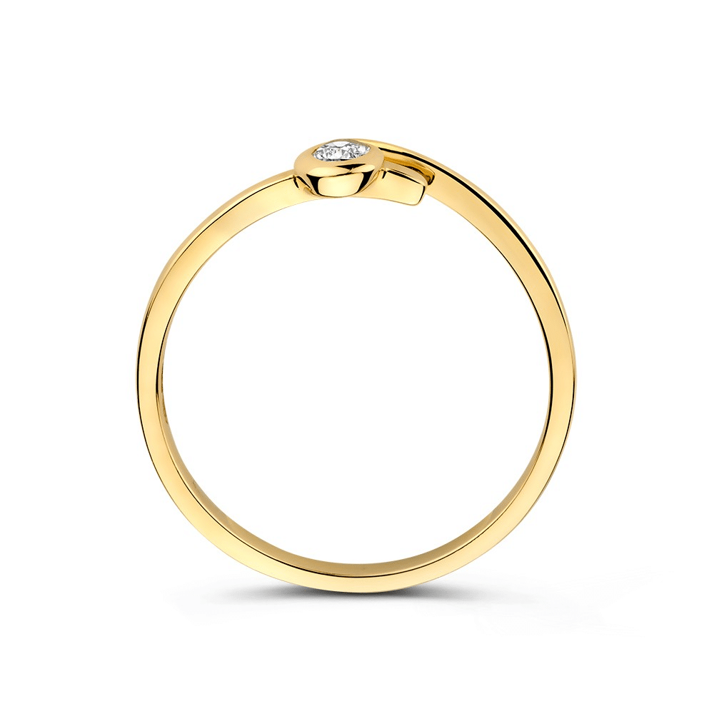 Ring fantasie met zirkonia – RH128026