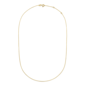 Geelgoud Milestone Halo Oktober met collier 1.0mm - 11490/11006