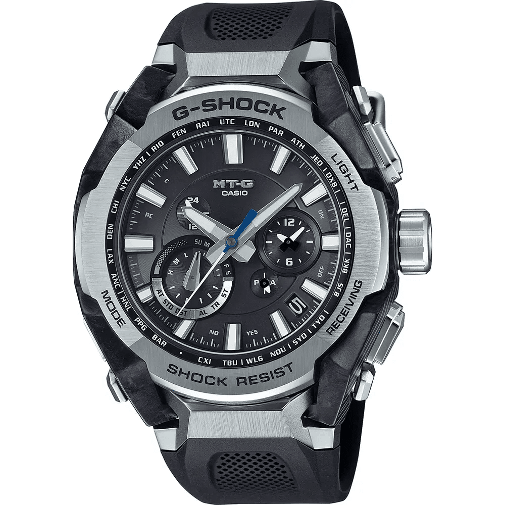 G-Shock MTG-B4000-1AER Metal Twisted G - Carbon Hybrid Horloge