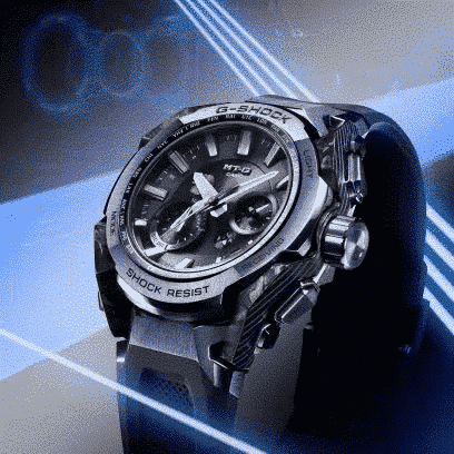 G-Shock MTG-B4000B-1A2ER Metal Twisted G - Carbon Hybrid Horloge
