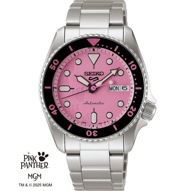 Seiko 5 Sports Pink Panther Limited Edition - SRPM07K1