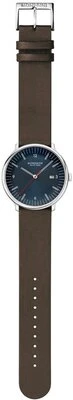 Doppio 41mm staal leer bruin - MLE.41240.LGV